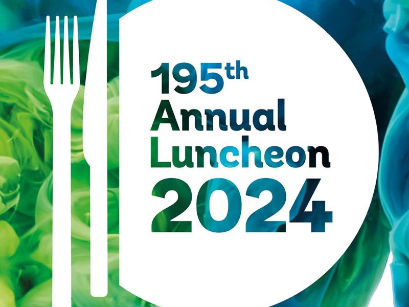 Logo for the Printing Charity’s 195th Annual Luncheon