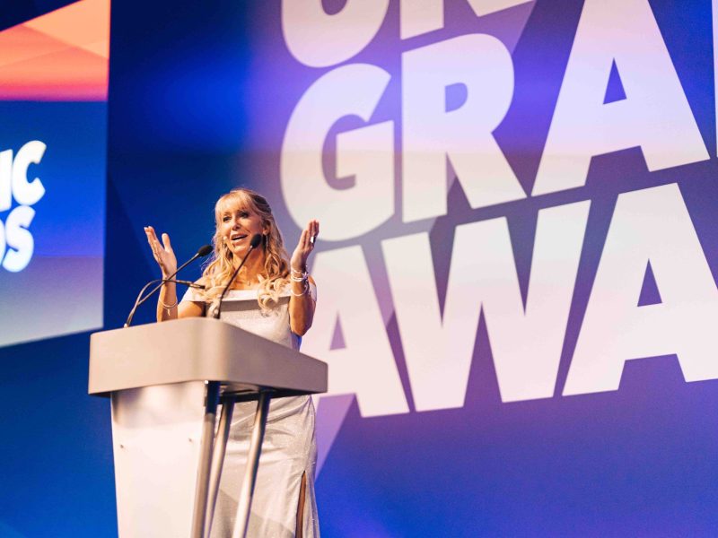 ITV's Emma Jesson hosted the UK Graphic Awards last year and will be back to host this year's event (Photo: Maurice Rice)