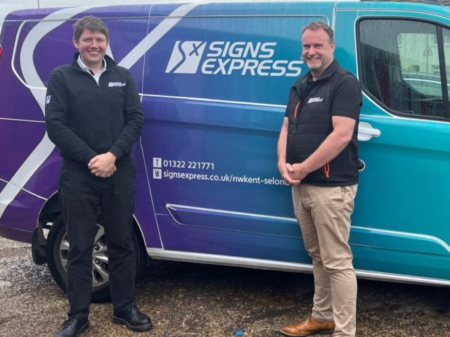 Sam Arundell has taken over as franchisee of Signs Express NW Kent & SE London.
