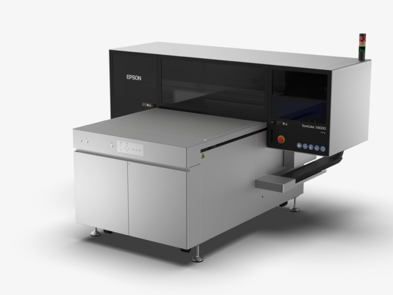 The new Epson SC-V4000 UV flatbed
