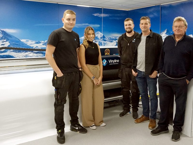 The team at Vinyline