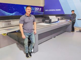 Verve Display has installed a swissQprint Nyala 5 UV LED flatbed printer to support bespoke event production.