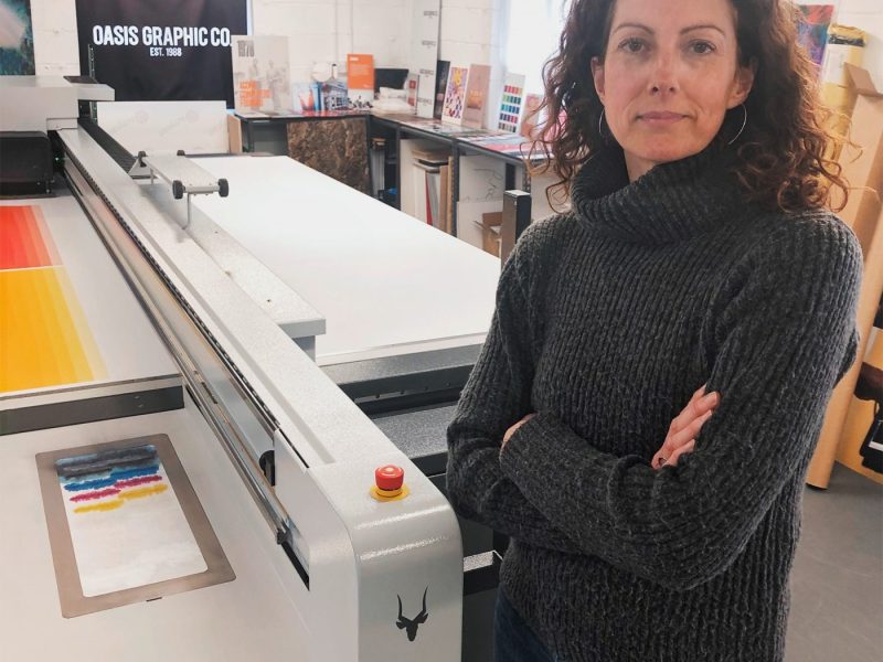 Lisa Osborne, director. Oasis Graphic Co
