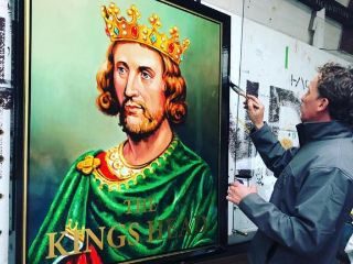 Perry Eales of Perry Signs, who will encourage hands-on participation