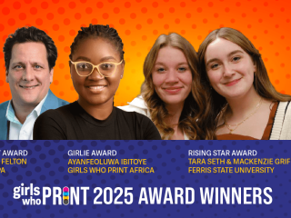 The Girls Who Print Award winners 20205